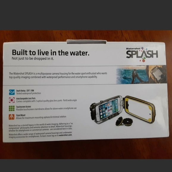 Watershot Splash Camera for I Phone 6 Waterproof, New - Picture 3 of 5